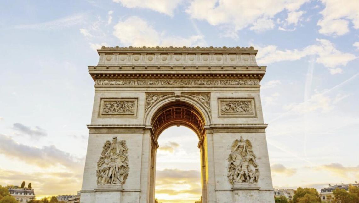 Champs Elysees Rue De Berri Parijs